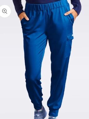 Moxie “Justine” Jogger Scrub Pants - Navy Blue